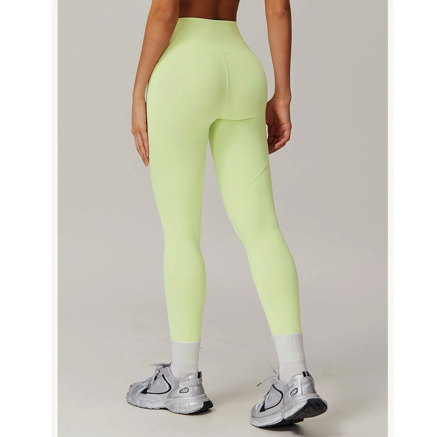 BCK6425 Push Hip High Waist Leggings with Side Pockets